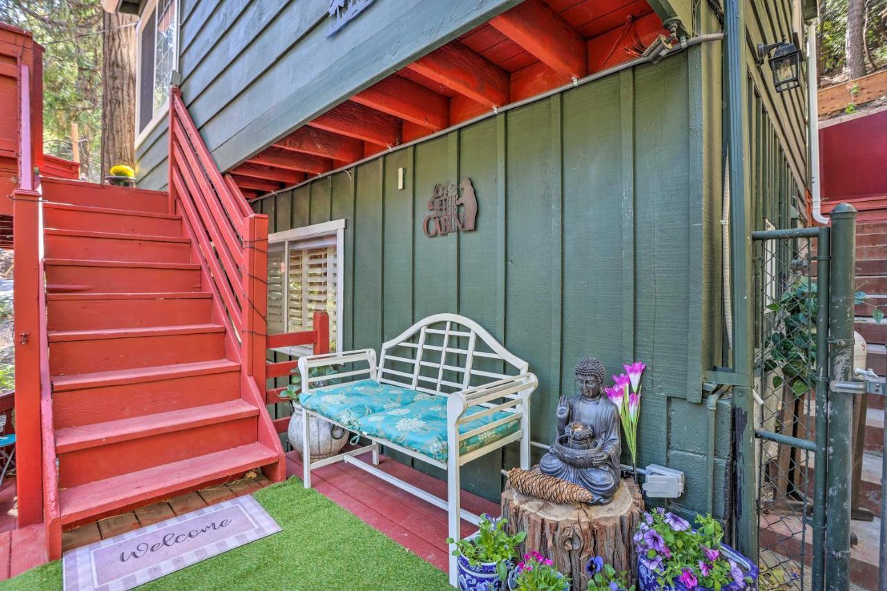 Boho Crestline Cabin, 1 Mile To Lake Gregory! المظهر الخارجي الصورة
