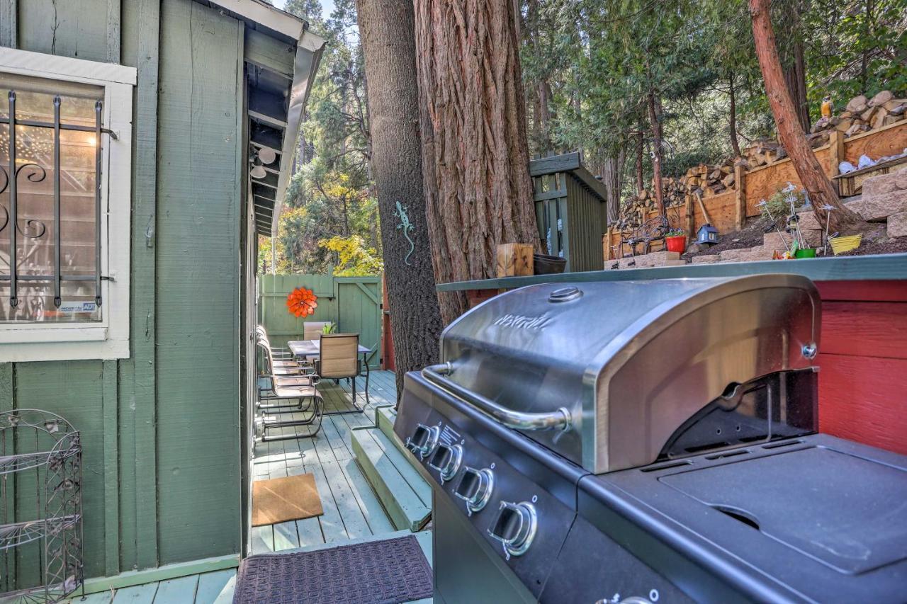 Boho Crestline Cabin, 1 Mile To Lake Gregory! المظهر الخارجي الصورة