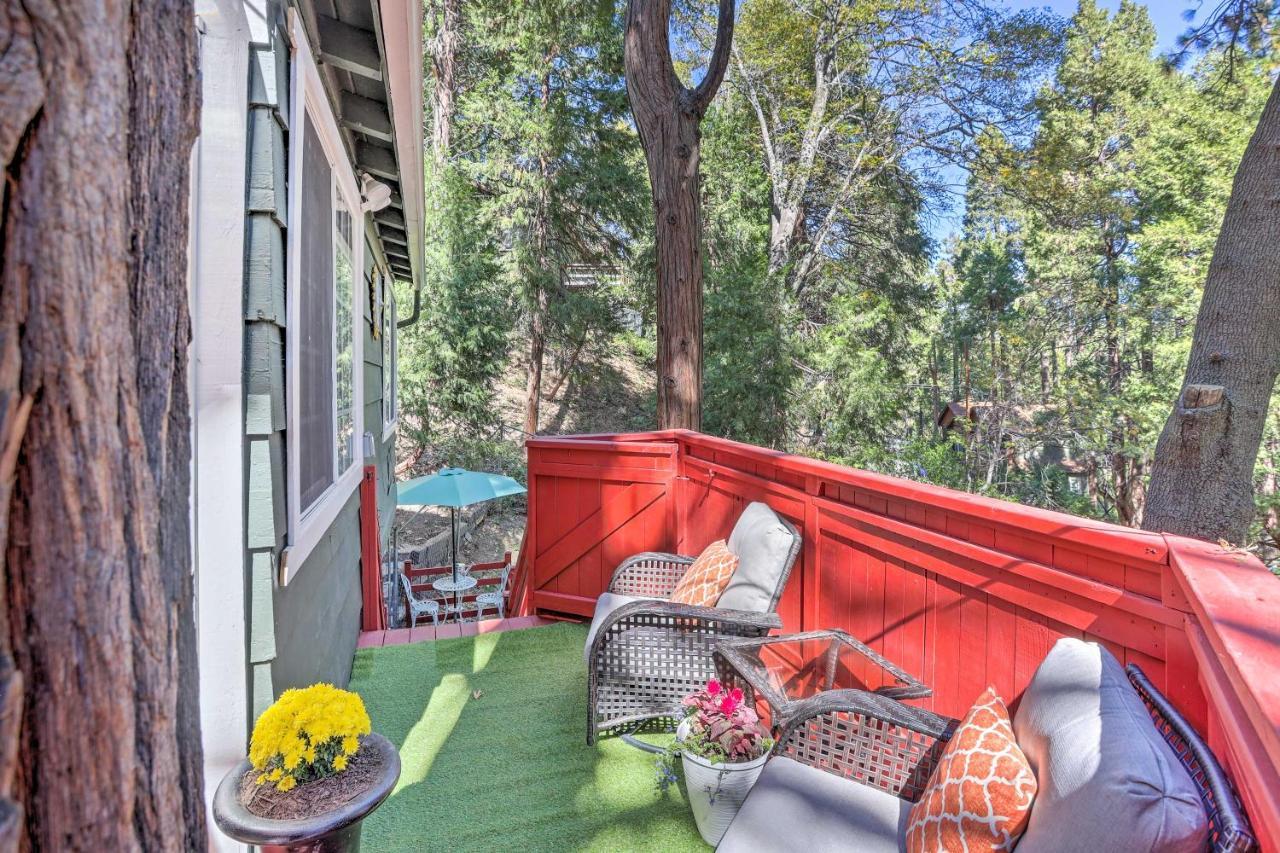Boho Crestline Cabin, 1 Mile To Lake Gregory! المظهر الخارجي الصورة